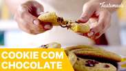 COOKIE RECHEADO COM CHOCOLATE | Melhores Receitas Tastemade