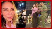 Paolla Oliveira and Dogog Nogueira Give Pagoda Dance Show in RJ