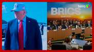 Trump anuncia tarifa adicional de 10% para 'qualquer país que se alinhar às políticas do Brics'