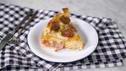Present tastes: pizza cake