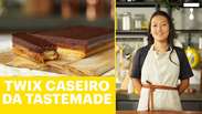 Twix homemade | Recipes commented by Brasil Tasty