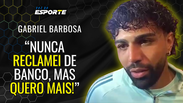 Gabi gol afirma "Nunca reclamei de ser banco" 