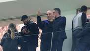 Moraes é flagrado fazendo gesto obsceno em Corinthians x Palmeiras na Neo Química Arena