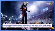 Verstappen confirma que continua na Red Bull em 2026