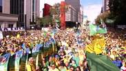 Em trio elétrico esvaziado, bolsonaristas pedem anistia, e criticam Lula e Moraes na Paulista
