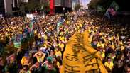 Sem Bolsonaro, aliados do ex-presidente reúnem 37,6 mil na Paulista