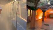 Trem pega fogo e causa pânico entre passageiros nos Estados Unidos