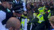 Mais de 365 pessoas são presas em protesto pró-Palestina em Londres