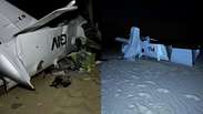 Avião de deputado cai nos Lençóis Maranhenses e deixa dois mortos
