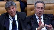 Barroso and Fux support during the Supreme Court session: 