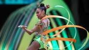 Promessa de medalha na ginástica rítmica, Geovanna Santos revela já ter tido muito medo de entrar em quadra