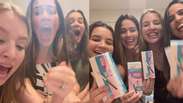 Friends take pregnancy tests together and false positives generate laughter and confusion