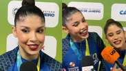 Após prata histórica, atletas brasileiras da ginástica rítmica celebram cantando ‘Evidências’