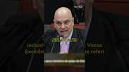 FUX interrupts Moraes and says that he will discuss points where he has devoted himself to the process of the plot of the coup d'état