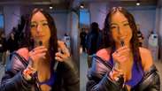 Vanessa Lopes says he almost lost his voice using electronic cigarette: 