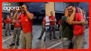 The firefighter who won the glasses per iltonca reveals emotions with discoveries