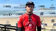Mateus Herdy minimiza favoritismo e agradece carinho da torcida na etapa da WSL em SC: ‘Só quero surfar’