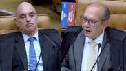 Gilmar Mendes diz que Moraes teve 'papel heroico' na condena&ccedil;&atilde;o do n&uacute;cleo crucial da trama golpista