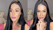 Grayanne Barbosa pronounces after an accident in the 