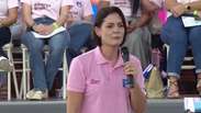 'Não quero ser presidente, quero ser primeira-dama', afirma Michelle Bolsonaro em evento do PL