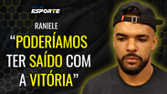 Raniele lamenta derrota para o Flamengo e fala sobre o pênalti perdido de cavadinha do Yuri Alberto 