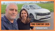 Novo Ford Territory 2026 mostra seus atributos de SUV familiar