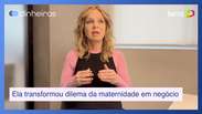 Ela transformou os dilemas da maternidade em um negócio com propósito