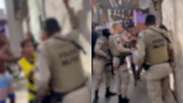 Policial militar agride mulher durante festa infantil em Salvador