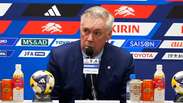 ‘Melhor agora do que na Copa do Mundo’, diz Carlo Ancelotti após derrota para o Japão