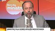 Ministro explica apagão que afetou diversos estados brasileiros: 'Não é falta de energia'