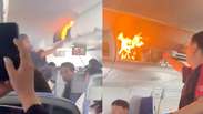 Avi&atilde;o faz pouso de emerg&ecirc;ncia ap&oacute;s bateria explodir e causar inc&ecirc;ndio em voo da Air China