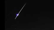Meteoro fireball cruza o céu de Taquara, no Rio Grande do Sul: ‘Bola de fogo’