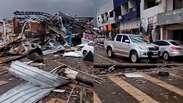 Tornado com ventos de 250 Km/h deixa ao menos seis mortos e mais de 400 feridos no Paraná