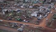 Ventos de até 330km/h: Paraná foi atingido por três tornados, diz Simepar
