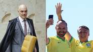 Moraes vota por aceitar denúncia da PGR contra Eduardo Bolsonaro