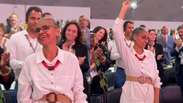 Marina Silva chora ao ser ovacionada em discurso de encerramento da COP30