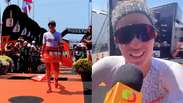 Vittoria Lopes vence na categoria feminina do Ironman 70.3: ‘Consegui me hidratar bem’