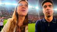 Veja o que disse o presidente da Conmebol a Abel e Leila após vice do Palmeiras na Libertadores