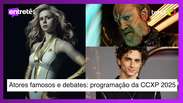 Atores famosos e debates: confira programação da CCXP 2025