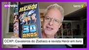 CCXP 2025: Cavaleiros do Zodíaco fazem 40 anos e revista Herói anuncia livro de luxo