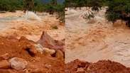 V&iacute;deo mostra rompimento parcial de barragem no interior do Tocantins
