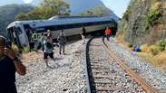 Trem descarrila no M&eacute;xico e deixa 13 pessoas mortas