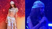 Anitta rebate pedido de f&atilde;s para tirar a cal&ccedil;a durante show: 'Cheia de celulite'