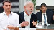 Lula lidera disputa presidencial &agrave; frente de Fl&aacute;vio e Tarc&iacute;sio, aponta pesquisa