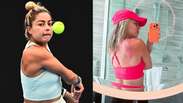 Tenista mexicana exp&otilde;e queimaduras de sol ap&oacute;s torneio na Austr&aacute;lia