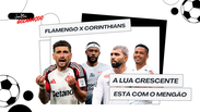 Flamengo x Corinthians. Os astros est&atilde;o com o Mengo