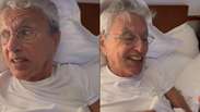 Caetano Veloso &eacute; surpreendido na cama com vit&oacute;ria no Grammy e liga para Maria Beth&acirc;nia: 'Meu Deus'