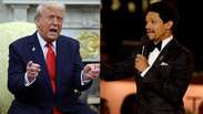 Trump ataca o Grammy e amea&ccedil;a processar apresentador por piada com Epstein: &lsquo;Errado!&rsquo;