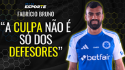 Irritado F&aacute;brio Bruno rebate cr&iacute;ticas a zaga e diz que a responsabilidade &eacute; coletiva 