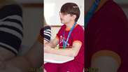 Com 12 anos, estudante &eacute; aprovado no vestibular da UERJ: 'Caminho certo para o futuro' #shorts